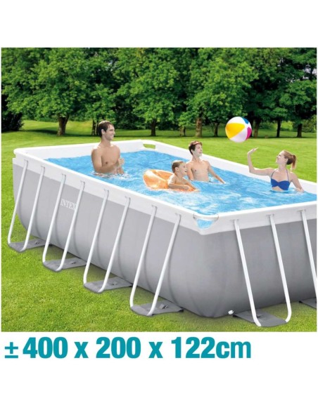 PISCINA RECTANGULAR 400x200 cm.INTEX