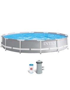 PISCINA REDONDA Ø366x76 cm.PRISM FRAME