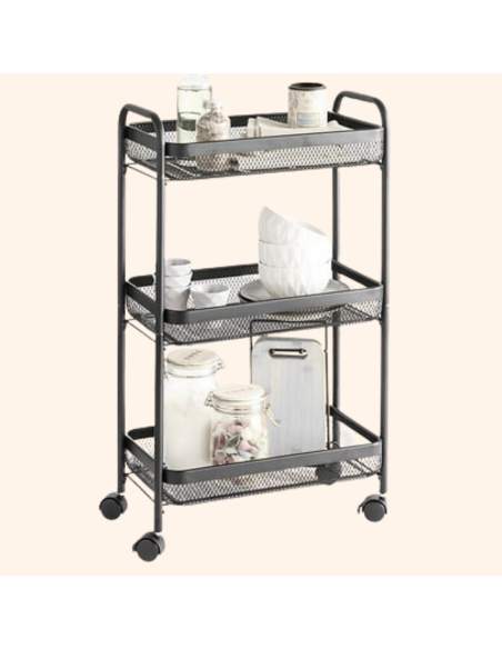 VERDULERO METAL NEGRO