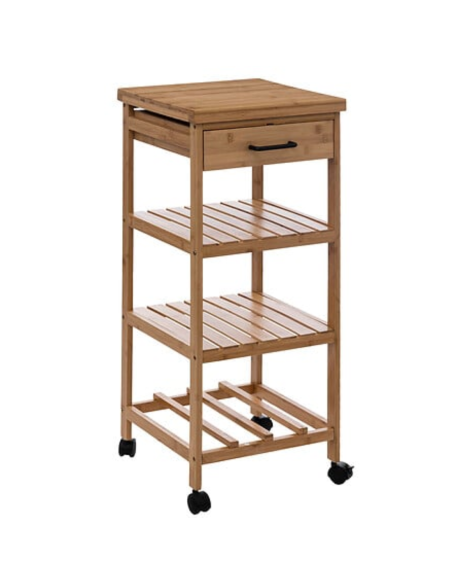 VERDULERO MADERA BAMBÚ