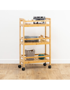 VERDULERO MADERA BAMBÚ ESPACIO REDUCIDO 2