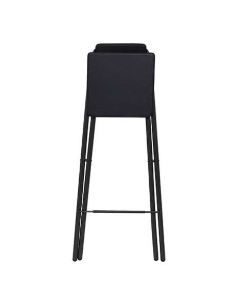 TABURETE ALTO PLEGABLE NEGRO