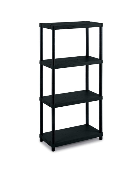 ESTANTERÍA RESINA 4 BALDAS 132x60x30