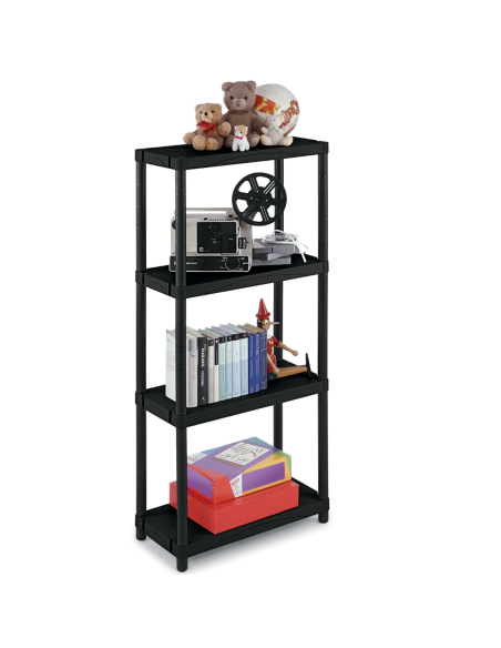 ESTANTERÍA RESINA 4 BALDAS 132x60x30