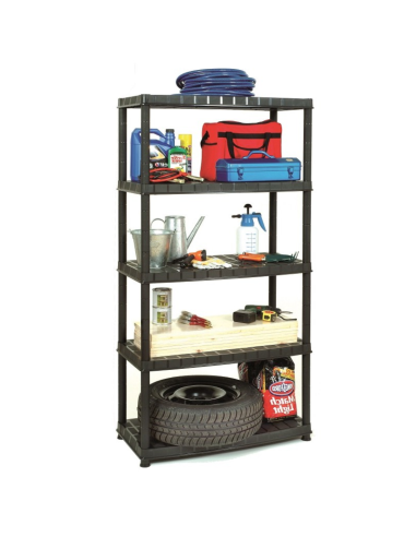 ESTANTERÍA RESINA MT 5 BALDAS 185x92x46