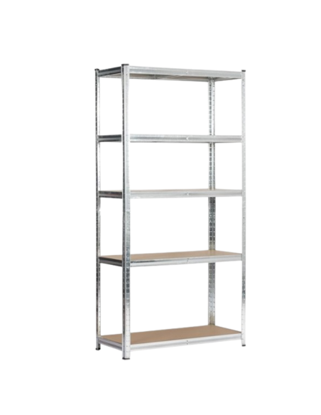 ESTANTERÍA METAL/MDF INGENIO 5 ESTANTES 180x90x40