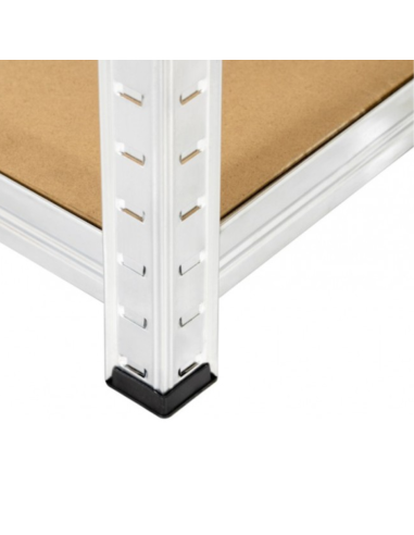 ESTANTERÍA METAL/MDF INGENIO 5 ESTANTES 180x90x40