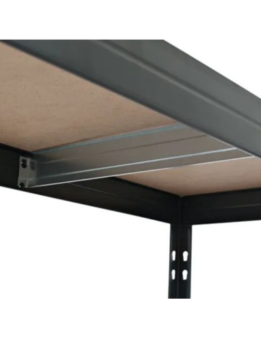 ESTANTERÍA METAL/MDF SUPERLINE 4 ESTANTES...