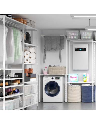 ESTANTERÍA METAL 5 BALDAS BLANCO 180x90x40