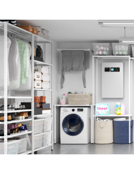 ESTANTERÍA METAL 5 BALDAS BLANCO 180x90x40