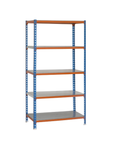 ESTANTERÍA METAL/MDF 5 BALDAS 197x100x50