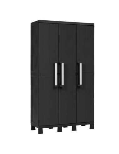 ARMARIO RESINA GARAJE MIDI NEGRO