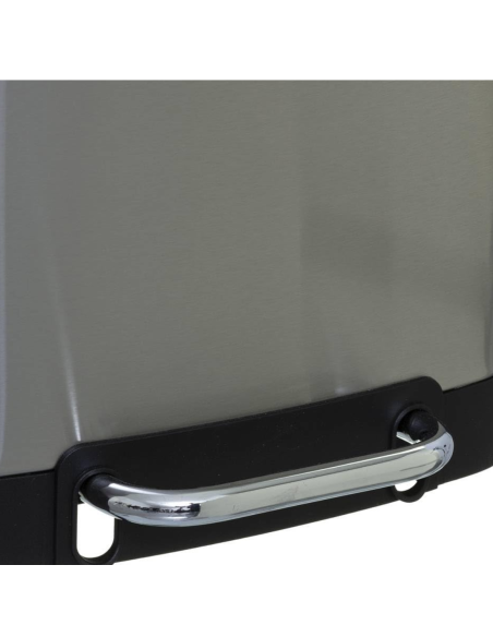 CUBO PEDAL METAL INOX 30 L.