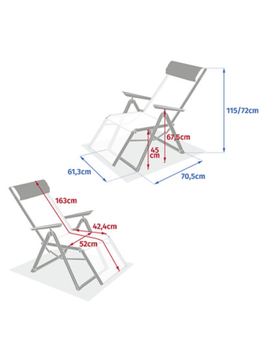 SILLÓN TUMBONA RELAX ARCILLA