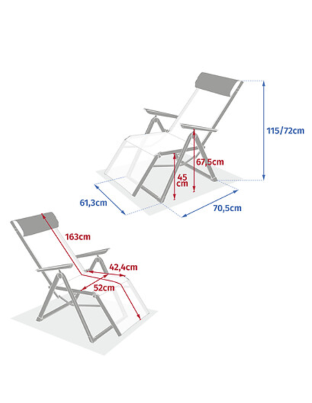 SILLÓN TUMBONA RELAX ARCILLA
