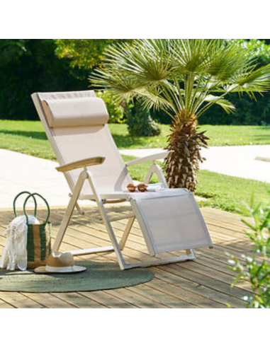 SILLÓN TUMBONA RELAX ARCILLA