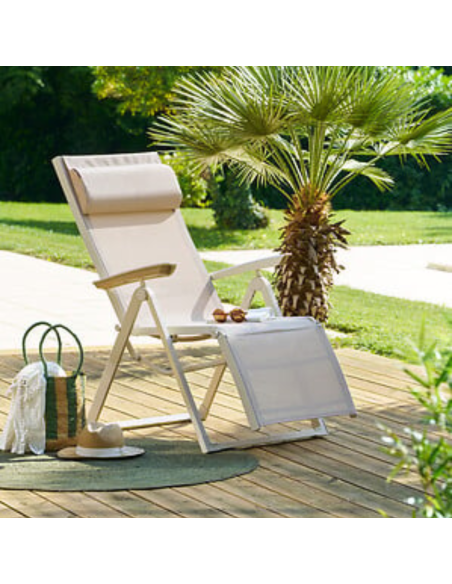 SILLÓN TUMBONA RELAX ARCILLA