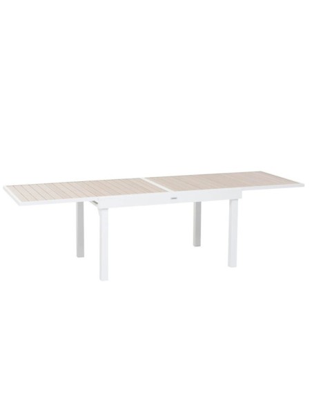 MESA EXTENSIBLE ALUMINO PIAZZA BLANCO