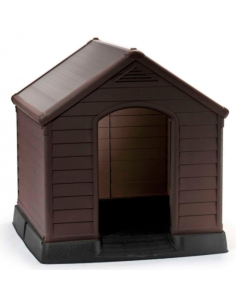 CASETA PERRO KETER RESINA MARRON