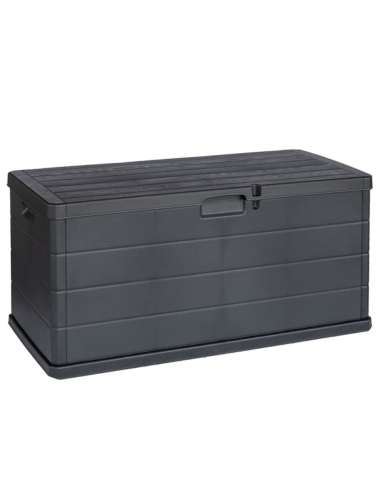 BAÚL EXTERIOR RESINA ANTRACITA 340 L.