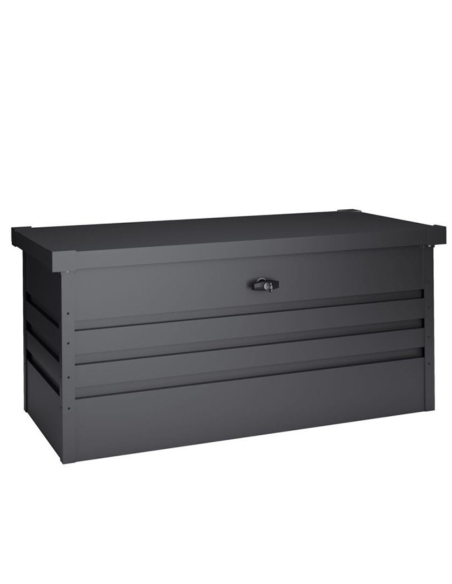 BAÚL EXTERIOR METÁLICO ANTRACITA 450 L.