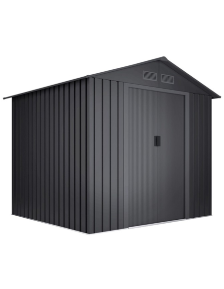 CASETA EXTERIOR METAL ANTRACITA