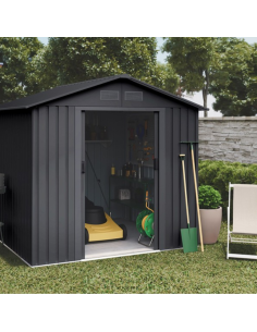 CASETA EXTERIOR METAL ANTRACITA 2