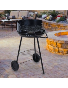BARBACOA REDONDA CARBÓN + RUEDAS 2