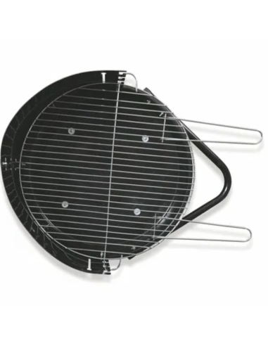 BARBACOA REDONDA CARBÓN + RUEDAS