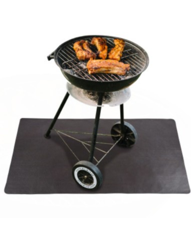 ALFOMBRA PROTECTORA SUELO BARBACOA/CHIMENEA