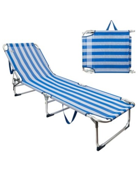 TUMBONA PLEGABLE RAYAS AKTIVE