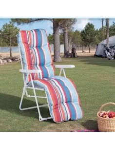 SILLÓN TUMBONA RELAX ACOLCHADO RAYAS 2