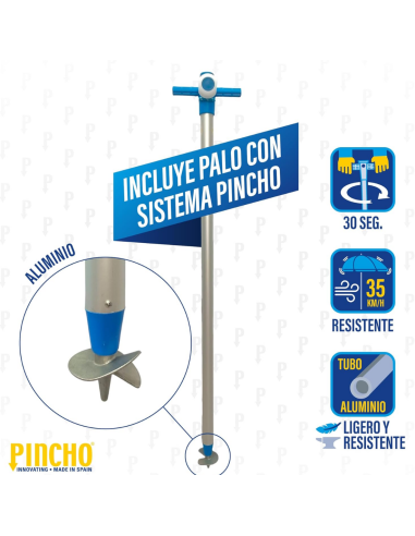 SOBRILLA PLAYA LIMA Ø2,4M.