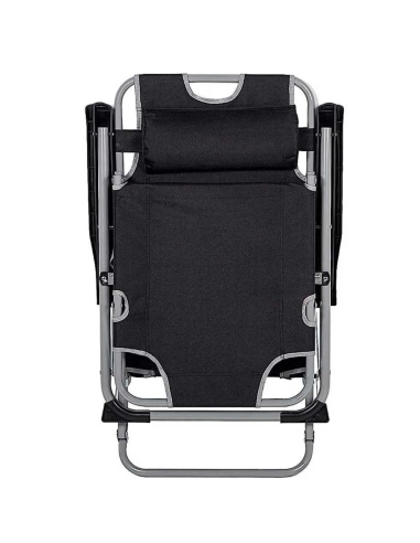 SILLÓN TUMBONA NEGRO AKTIVE