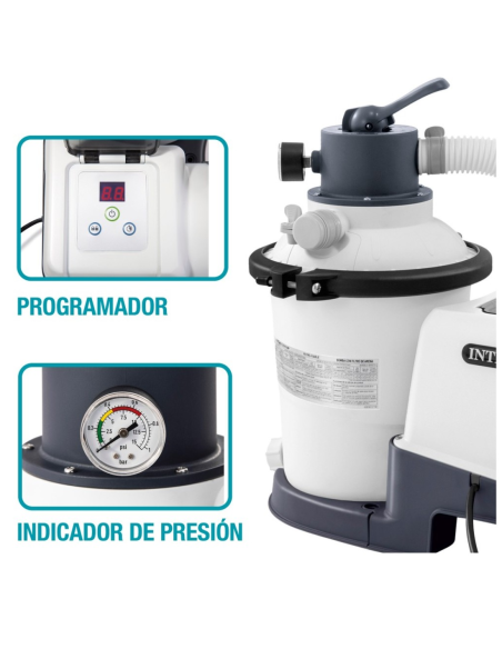 DEPURADORA ARENA/VIDRIO 7900L/H INTEX SX2100