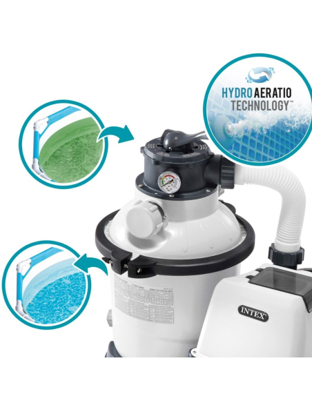 DEPURADORA ARENA/VIDRIO 7900L/H INTEX SX2100