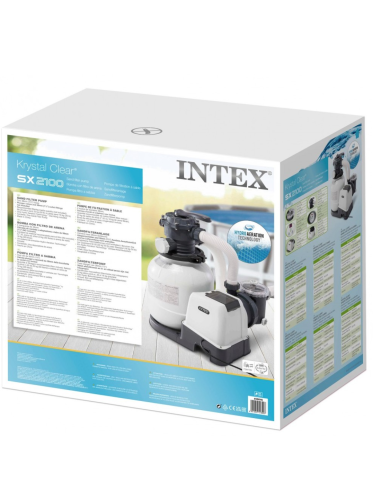 DEPURADORA ARENA/VIDRIO 7900L/H INTEX SX2100