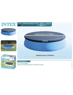 LONA CUBREPISCINAS HINCHABLE Ø244 CM. 2