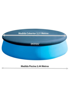 LONA CUBREPISCINAS HINCHABLE Ø244 CM.