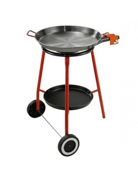 SET PAELLERO + PATAS + PAELLERA ANDREU