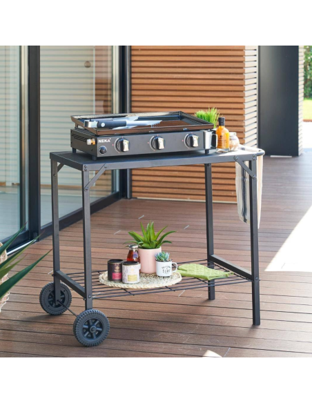 MESA AUXILIAR BARBACOA NEKA