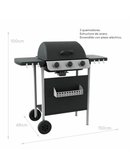 BABACOA GAS 3 FUEGOS ANNIKA