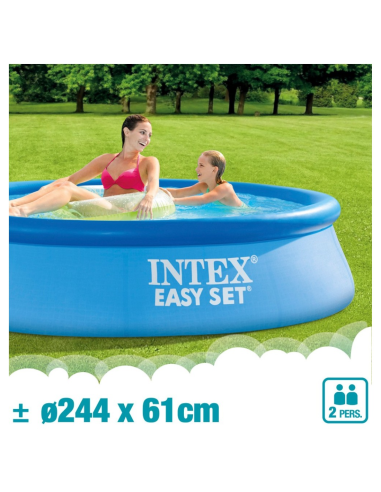 PISCINA HINCHABLE Ø244x61 + DEPURADORA