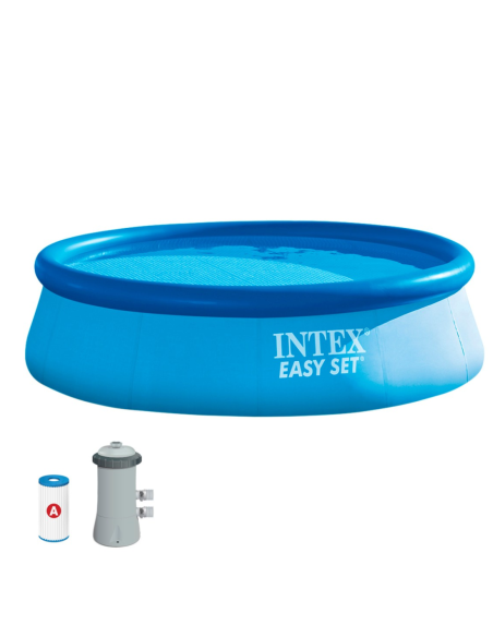 PISCINA HINCHABLE Ø366x76 + DEPURADORA