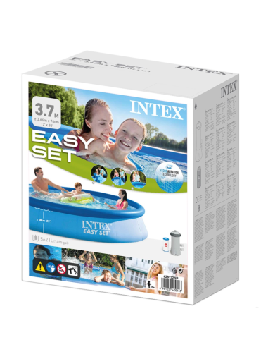 PISCINA HINCHABLE Ø366x76 + DEPURADORA