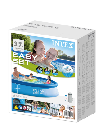 PISCINA HINCHABLE Ø366x76 + DEPURADORA