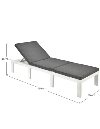 TUMBONA PLEGABLE HAITÍ BLANCA