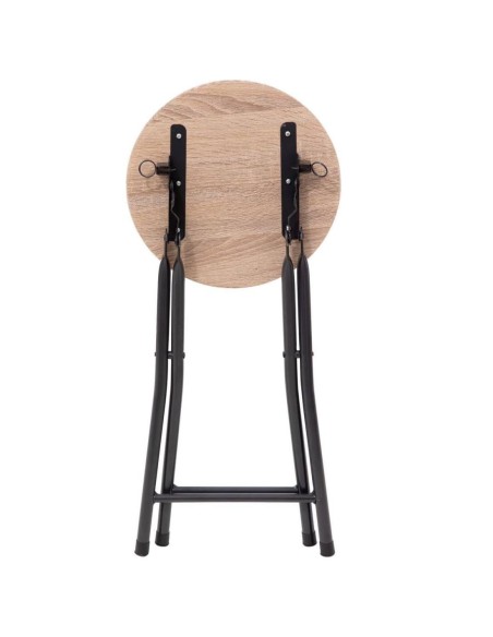 TABURETE BAJO PLEGABLE MADERA