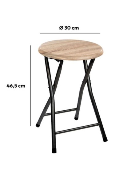 TABURETE BAJO PLEGABLE MADERA