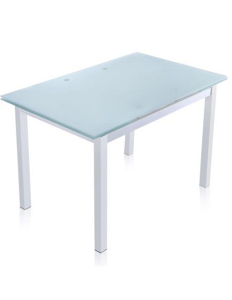 MESA COCINA EXTENSIBLE CRISTAL